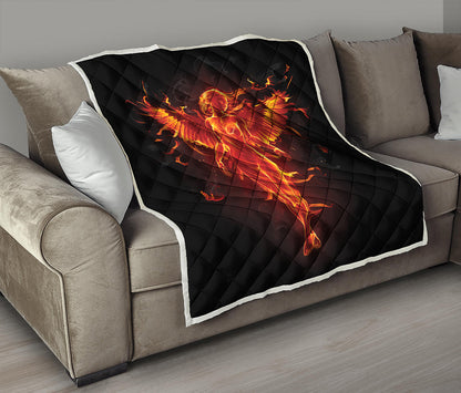 Phoenix Angel Print Quilt