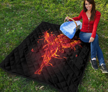 Phoenix Angel Print Quilt
