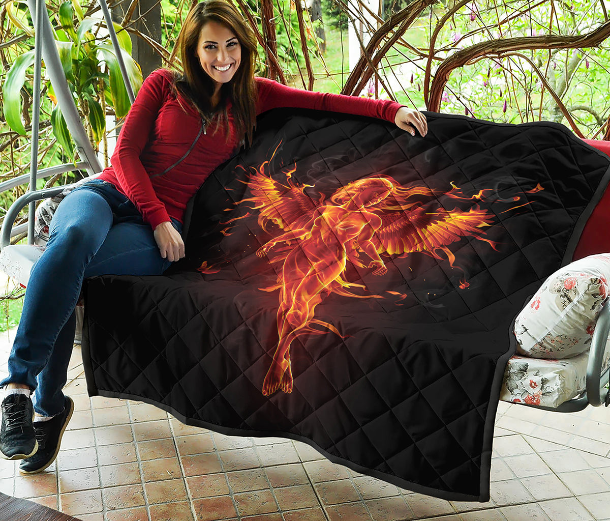 Phoenix Angel Print Quilt