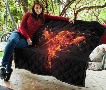 Phoenix Angel Print Quilt