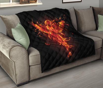 Phoenix Angel Print Quilt