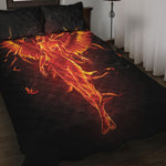 Phoenix Angel Print Quilt Bed Set