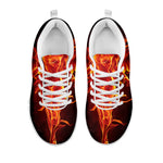 Phoenix Angel Print White Sneakers