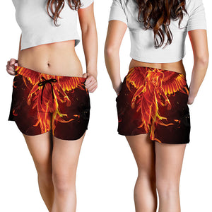 Phoenix Angel Print Women's Shorts