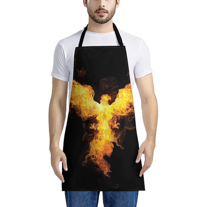 Phoenix Firebird Print Apron