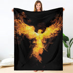 Phoenix Firebird Print Blanket
