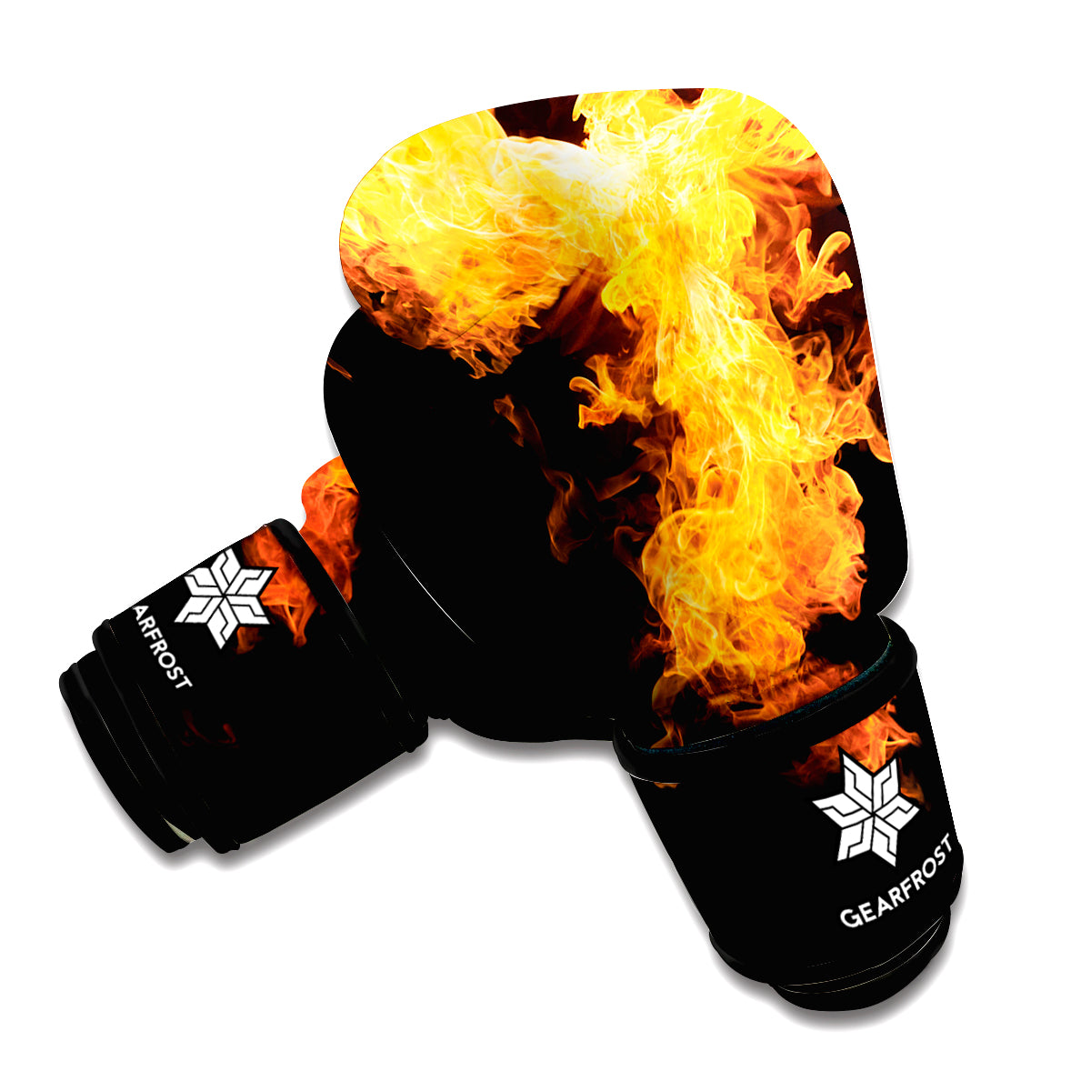Phoenix Firebird Print Boxing Gloves
