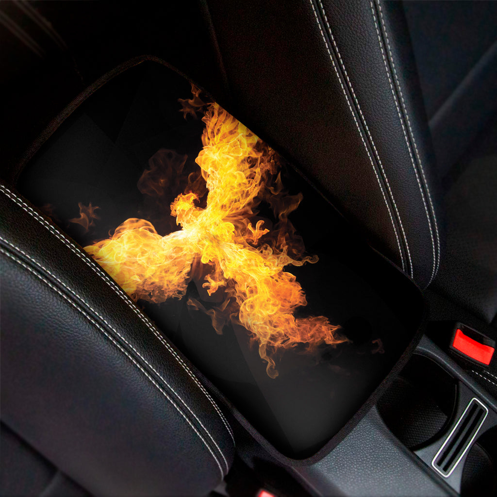 Phoenix Firebird Print Car Center Console Cover