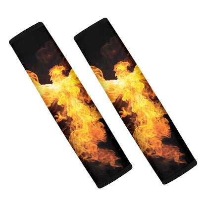 Phoenix Firebird Print Car Seat Belt Covers