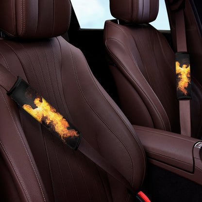 Phoenix Firebird Print Car Seat Belt Covers