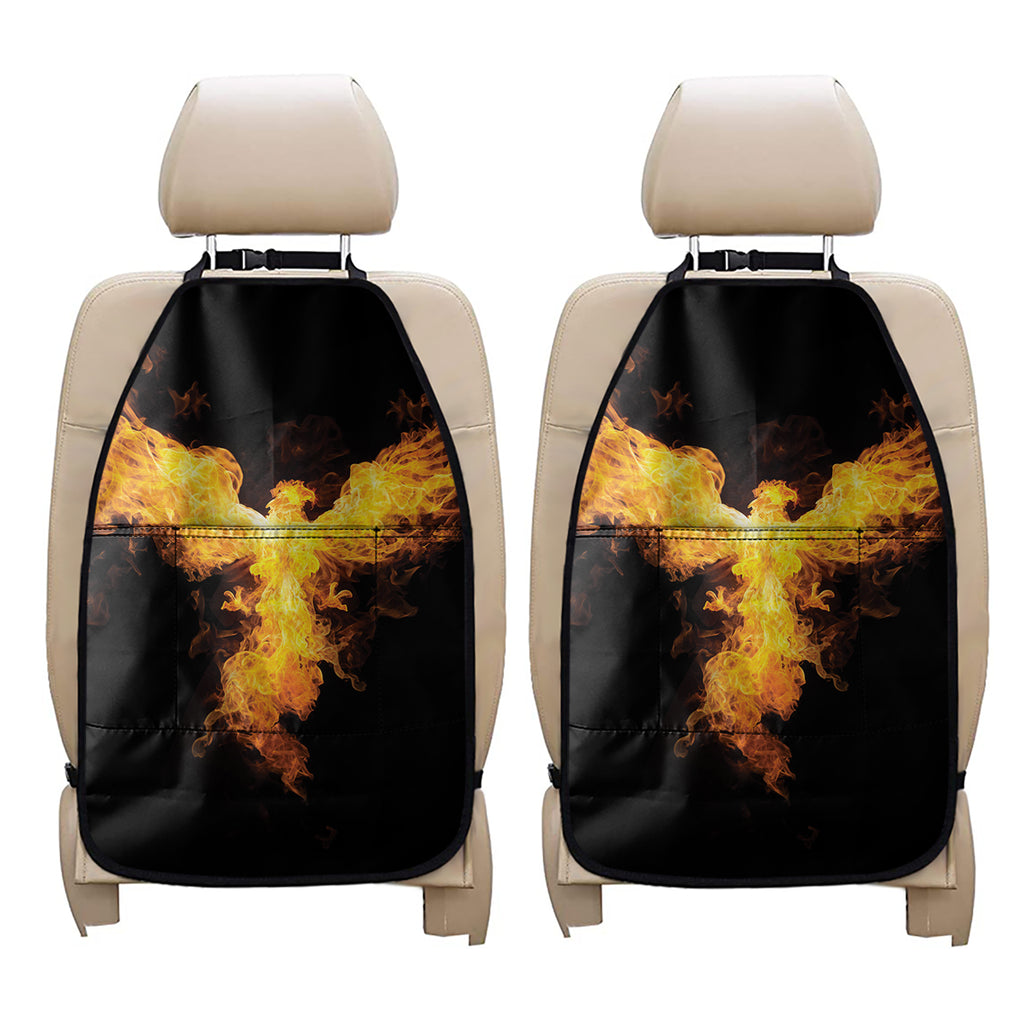 Phoenix Firebird Print Car Seat Organizers