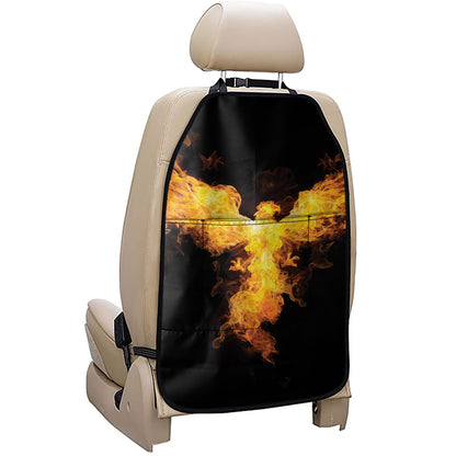 Phoenix Firebird Print Car Seat Organizers