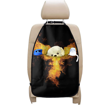 Phoenix Firebird Print Car Seat Organizers
