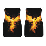 Phoenix Firebird Print Front Car Floor Mats