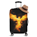 Phoenix Firebird Print Luggage Cover