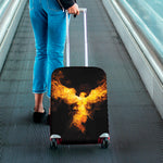 Phoenix Firebird Print Luggage Cover