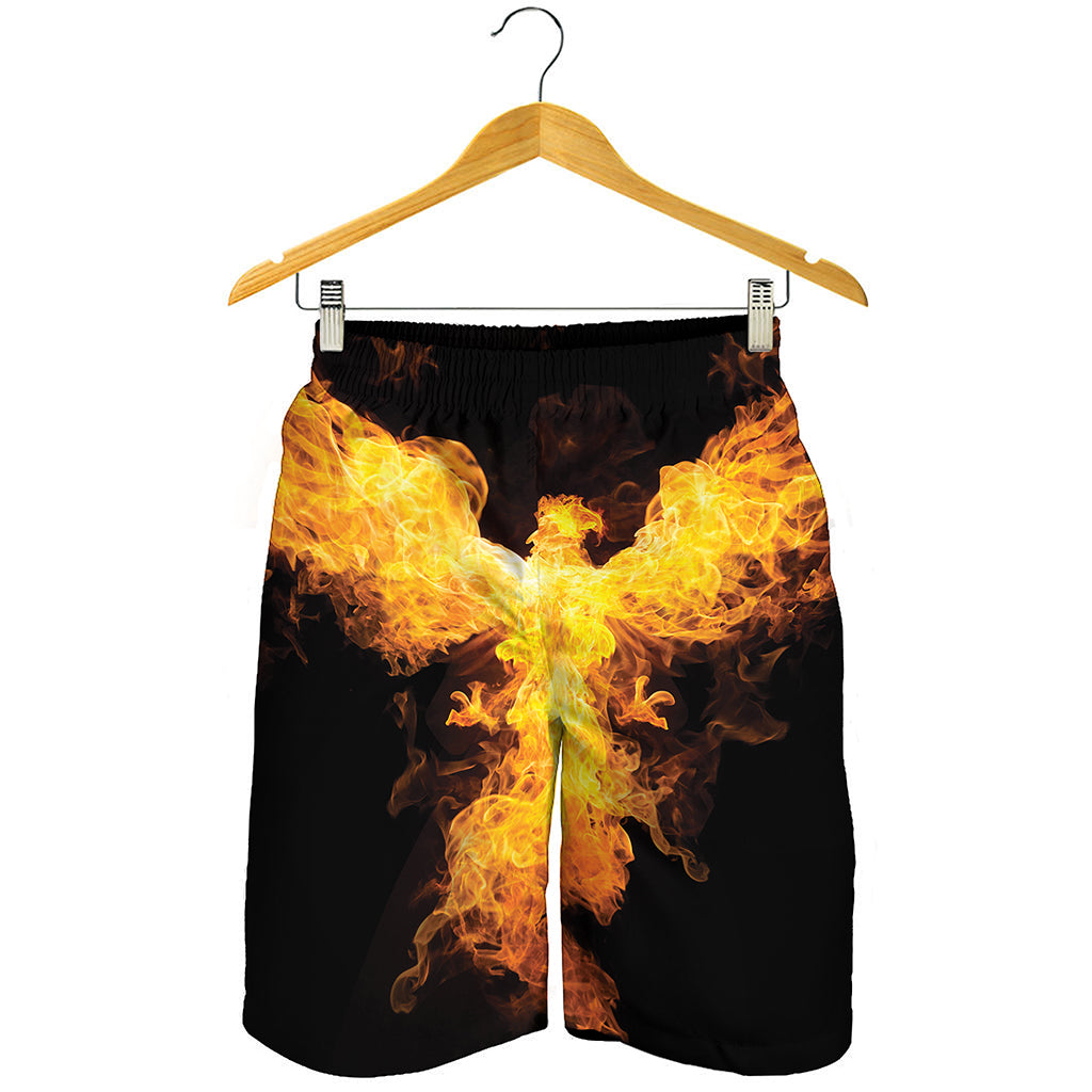 Phoenix Firebird Print Men's Shorts
