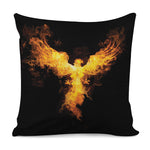 Phoenix Firebird Print Pillow Cover