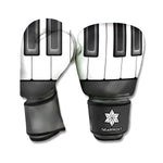 Piano Keyboard Print Boxing Gloves