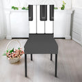Piano Keyboard Print Dining Chair Slipcover