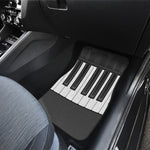 Piano Keyboard Print Front and Back Car Floor Mats