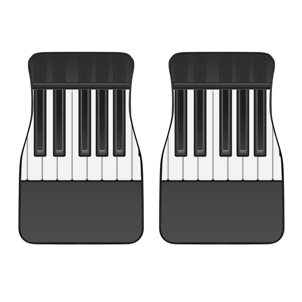 Piano Keyboard Print Front Car Floor Mats