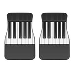 Piano Keyboard Print Front Car Floor Mats