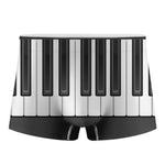Piano Keyboard Print Men's Boxer Briefs