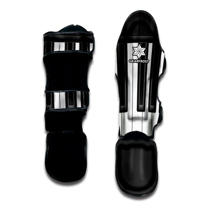 Piano Keyboard Print Muay Thai Shin Guard