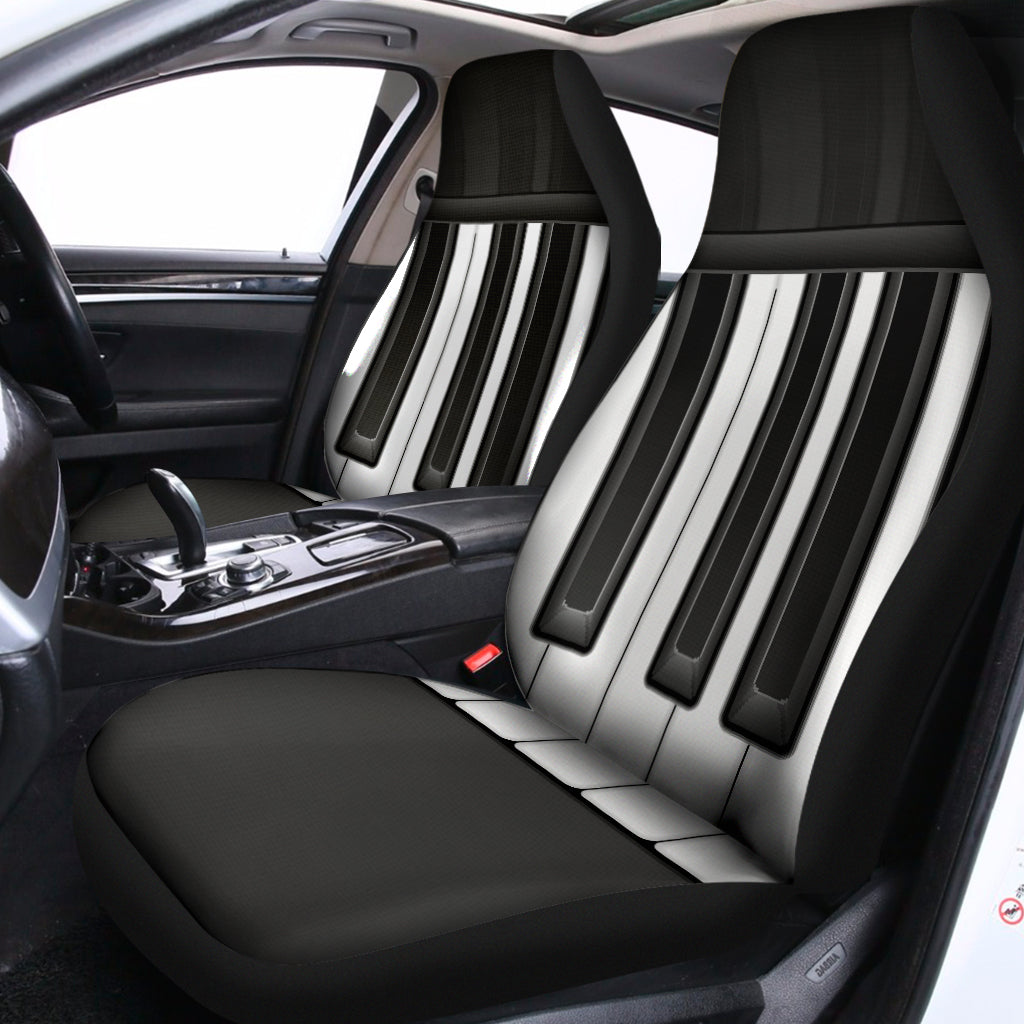 Piano Keyboard Print Universal Fit Car Seat Covers