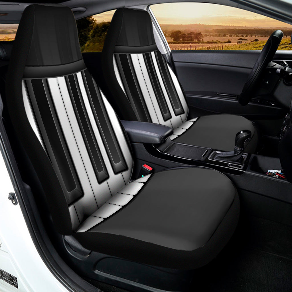 Piano Keyboard Print Universal Fit Car Seat Covers