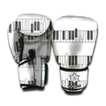 Piano Pattern Print Boxing Gloves