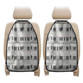 Piano Pattern Print Car Seat Organizers