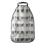 Piano Pattern Print Car Seat Organizers