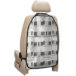 Piano Pattern Print Car Seat Organizers
