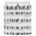 Piano Pattern Print Duvet Cover Bedding Set