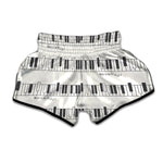 Piano Pattern Print Muay Thai Boxing Shorts