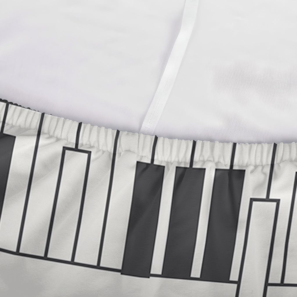 Piano Pattern Print Sofa Cover