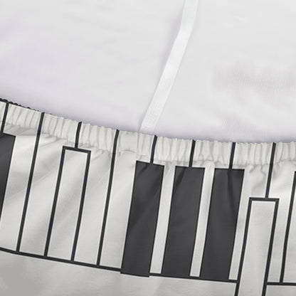 Piano Pattern Print Sofa Cover