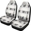 Piano Pattern Print Universal Fit Car Seat Covers