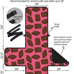 Pieces of Chocolate Pattern Print Recliner Protector