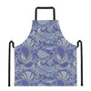 Pigeon Floral Bohemian Pattern Print Apron