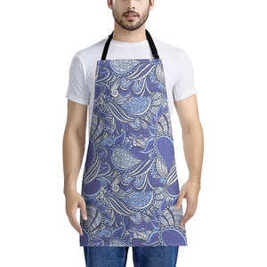 Pigeon Floral Bohemian Pattern Print Apron