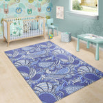 Pigeon Floral Bohemian Pattern Print Area Rug GearFrost