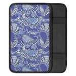 Pigeon Floral Bohemian Pattern Print Car Center Console Cover