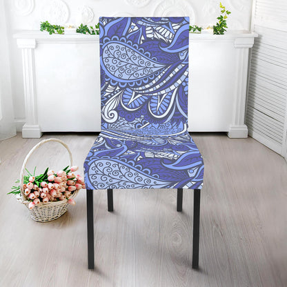 Pigeon Floral Bohemian Pattern Print Dining Chair Slipcover