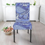Pigeon Floral Bohemian Pattern Print Dining Chair Slipcover
