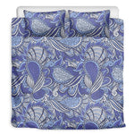 Pigeon Floral Bohemian Pattern Print Duvet Cover Bedding Set