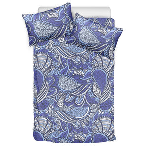 Pigeon Floral Bohemian Pattern Print Duvet Cover Bedding Set