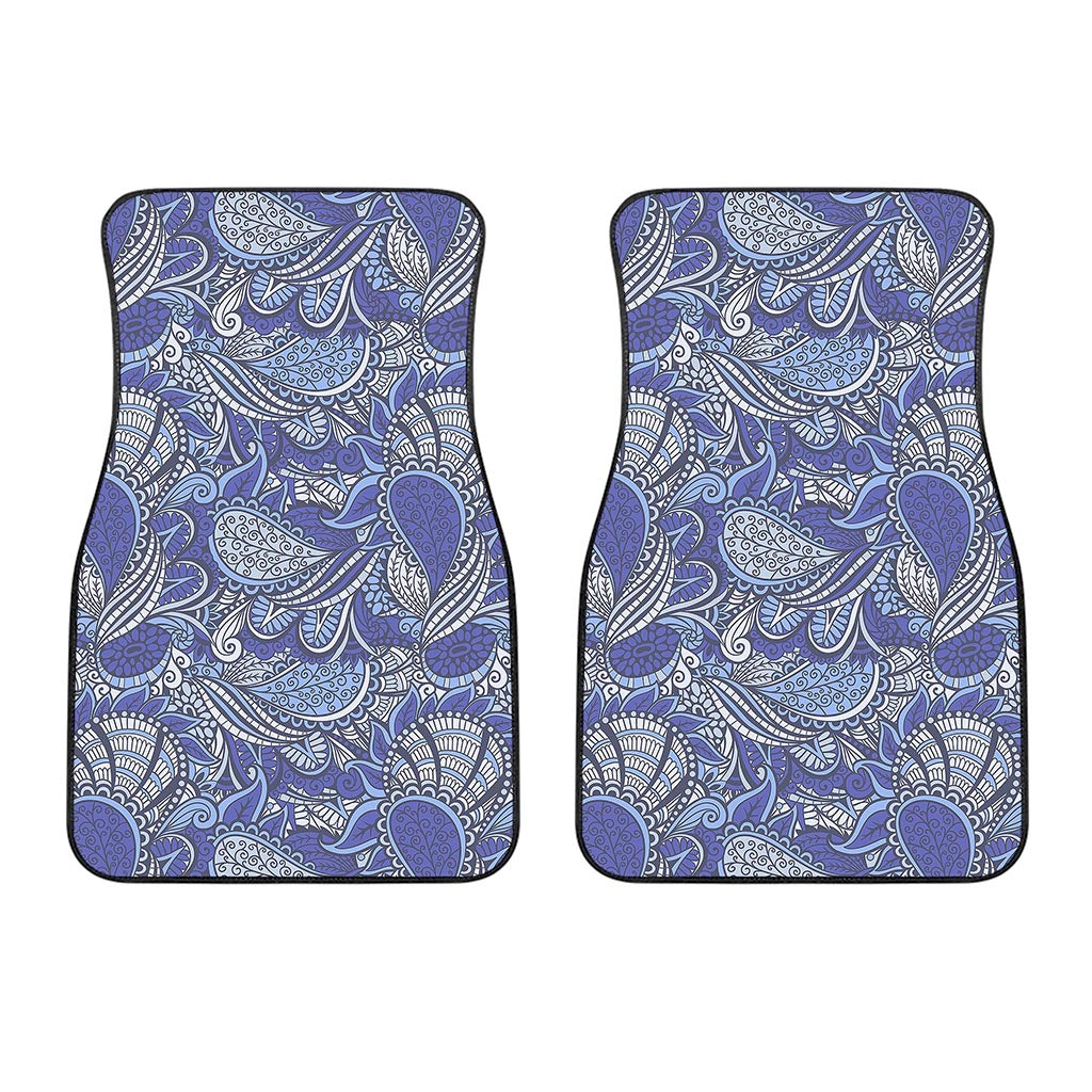 Pigeon Floral Bohemian Pattern Print Front Car Floor Mats